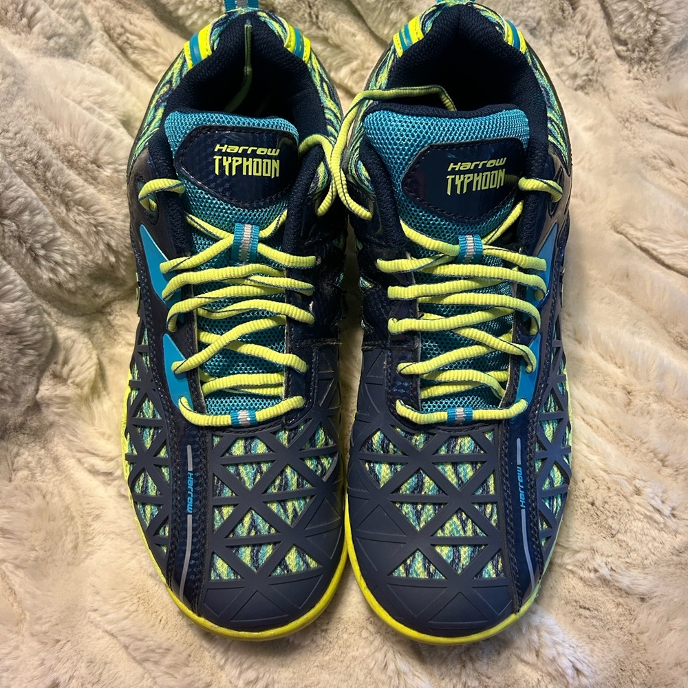 Arrow Typhoon Athletic Shoes - Blue and Yellow